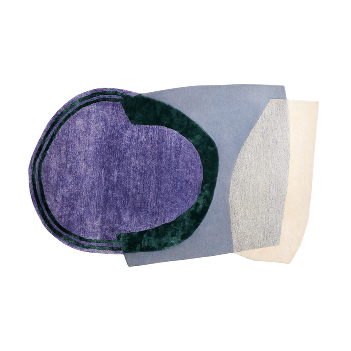 Carpe Diem｜Hand Tufted Rug -Carta-(ブルー)  140×200