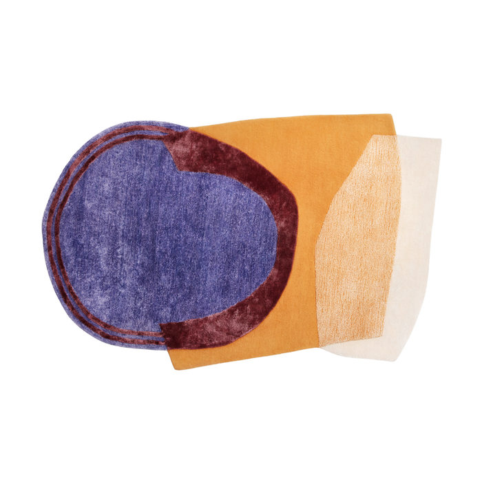 Carpe Diem｜Hand Tufted Rug -Carta-(オレンジ)  140×200