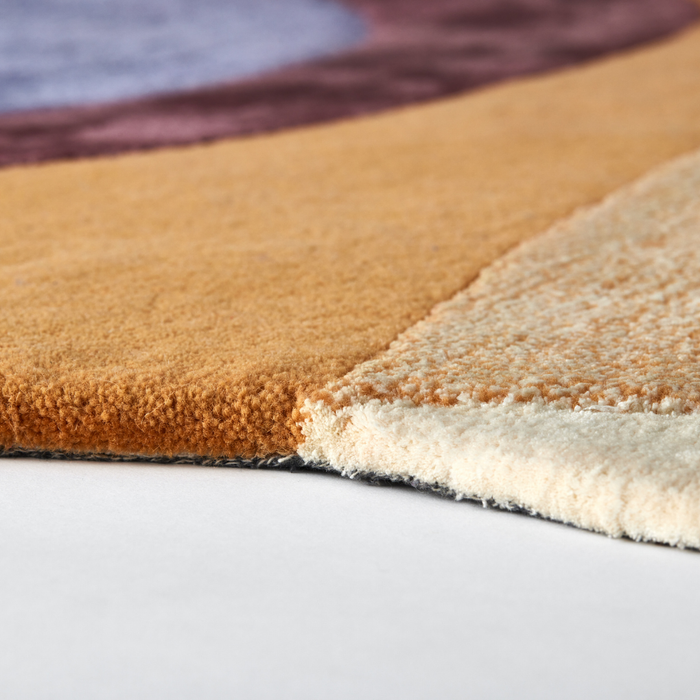 Carpe Diem｜Hand Tufted Rug -Carta-(オレンジ)  140×200