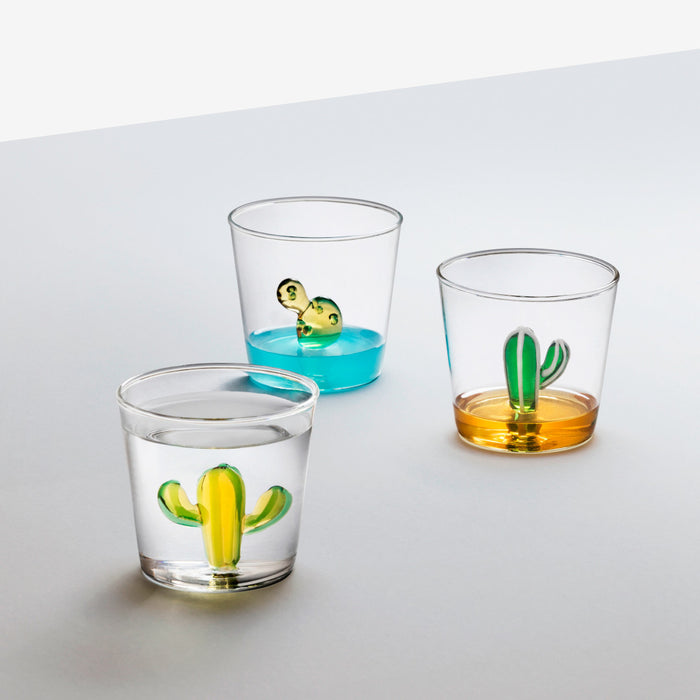 ICHENDORF MILANO ｜ DESERT PLANTS タンブラー サボテングリーン/アンバー