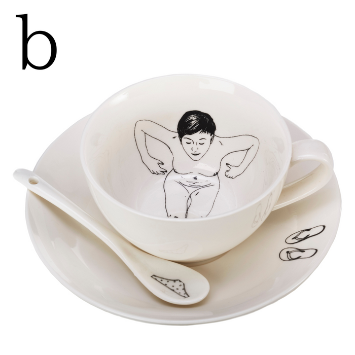 POLSPOTTEN ｜ Undressed Teaset　<small>※1セット毎の販売</small>